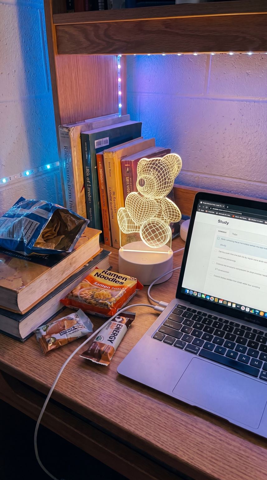 Teddy Bear Night Light — Handmade by Bruce